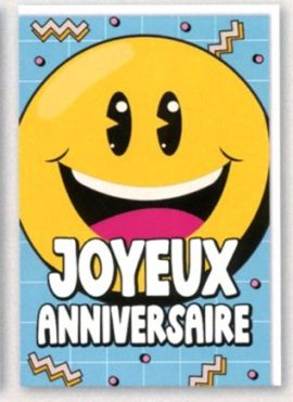 CARNET MAXI A4 – anniversaire