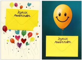CARNET ANNIVERSAIRE ADOS porte-billet