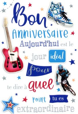 CARNET ANNIVERSAIRE ADOS