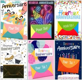 CARNET ANNIVERSAIRE ADOS PORTE CHEQUE