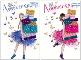 CARNET ANNIVERSAIRE ADOS TIRETTE