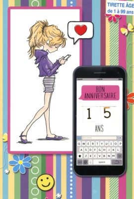 CARNET ANNIVERSAIRE ADOS TIRETTE