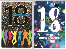 CARNET ANNIVERSAIRE ADOS 18 ANS