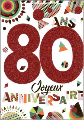 MAXI CARTES A4 – 80 ANS
