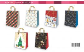 SAC KDO FINITION DORURE & GAUFRAGE 18,0 x 22,7 cm – 6 modèles assortis