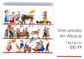 CARTE SIMPLE GUY UNTEREINER 14x14cm – imprimée en Alsace