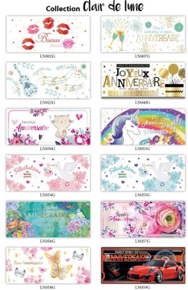 CONCEPT CLAIR DE LUNE 36×6 CARNETS 21 x 9 cm