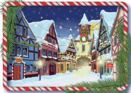 CARTES POSTALES FIN D’ANNEE ALSACE 10×15