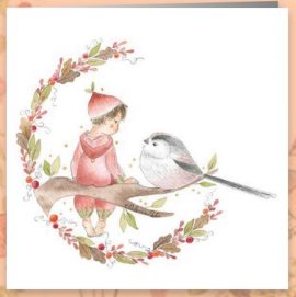 CARNET DOUBLE SOLENN PELZ + enveloppe – Format 15x15cm – sans cello