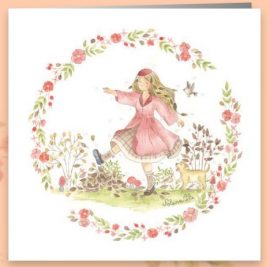 CARNET DOUBLE SOLENN PELZ + enveloppe – Format 15x15cm – sans cello