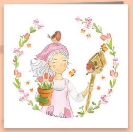 CARNET DOUBLE SOLENN PELZ + enveloppe – Format 15x15cm – sans cello