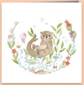 CARNET DOUBLE SOLENN PELZ + enveloppe – Format 15x15cm – sans cello