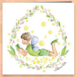 CARNET DOUBLE SOLENN PELZ + enveloppe – Format 15x15cm – sans cello