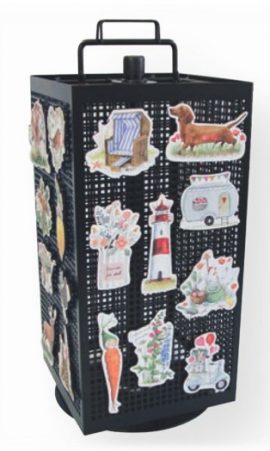 PRESENTOIR DE COMPTOIR POUR MAGNETS – 40 x 40 x 76 cm