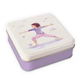 BOITE METALLIQUE 10x10x3,5 cm – PETITE PAUSE