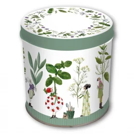 BOÎTE A THE METALLIQUE – Ø 9,9 cm, H.10 cm