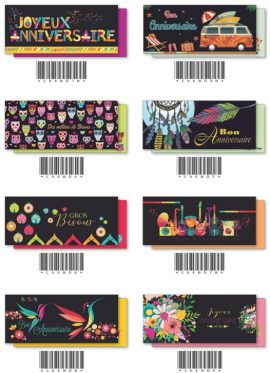 CONCEPT EBENE 36×6 CARNETS 21 x 9 cm + PRESENTOIR + FRONTON – COMPENSATION 40 CARNETS