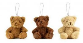 SUSPENSIONS OURS ASSORTIS – 11x10x7cm