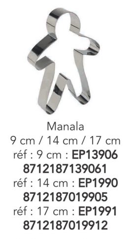EMPORTE-PIECE MANALA 9,0 cm