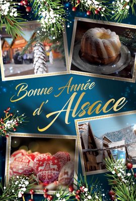 CARNETS FIN D’ANNÉE ALSACE 12×17 + enveloppe fantaisie