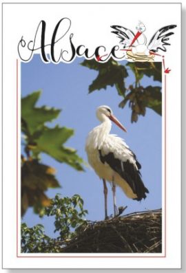 Carnet double 11,5 x 17 cm Alsace touristique – Exclusivité FB Diffusion
