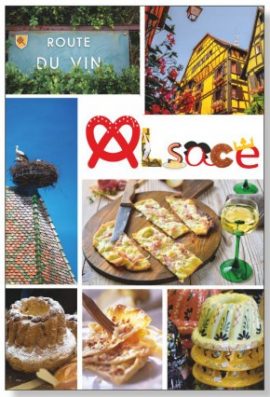 Carnet double 11,5 x 17 cm Alsace touristique – Exclusivité FB Diffusion