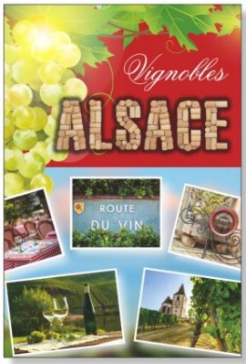 Carnet double 11,5 x 17 cm Alsace touristique – Exclusivité FB Diffusion
