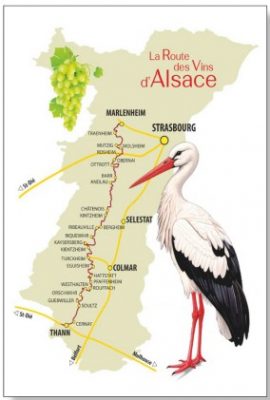 Carnet double 11,5 x 17 cm Alsace touristique – Exclusivité FB Diffusion