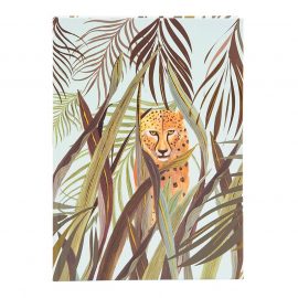 CAHIER NOTEBOOK TURNOWSKY – FORMAT A5 – 200 PAGES – WILD LIFE GUEPARD