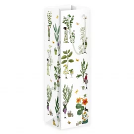 SAC CADEAU BOUTEILLE – 11 x 38 x 10 cm – HERBES AROMATIQUES