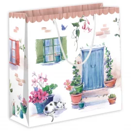 SAC CADEAU GRAND MODELE – 25 x 26 x 10cm – COLLECTION CHAT