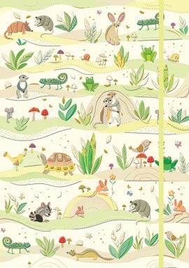 CAHIER A5 NOTEBOOK TURNOWSKY 17 x 22 cm avec élastique