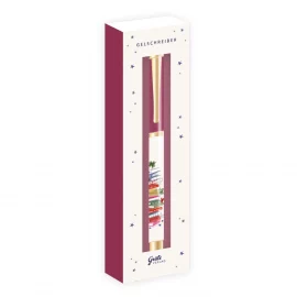 STYLO GEL COLLECTION BIBLIOTHEQUE – 13,3 x 1,4 cm