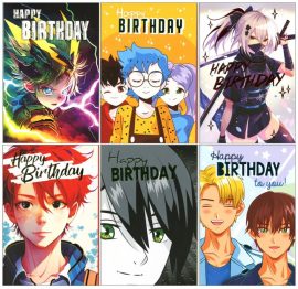 CARNET ANNIVERSAIRE MANGA