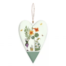 SUSPENSION COEUR METAL – 10,00 × 5,00 × 1,00 cm