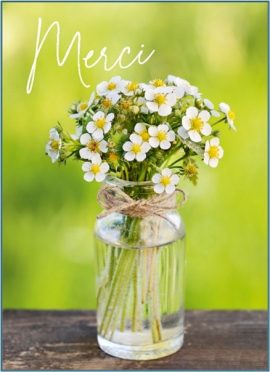 CARNET AVEC TEXTE – Ft 6 x 8,3 cm + ENVELOPPE