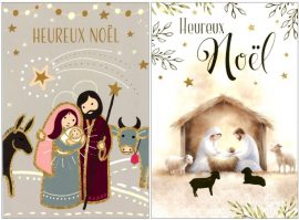 CARNET JOYEUX NOËL RELIGIEUX