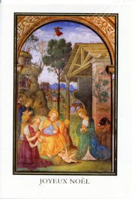 CARNET JOYEUX NOËL RELIGIEUX