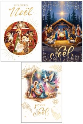 CARNET JOYEUX NOËL RELIGIEUX