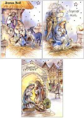 CARNET JOYEUX NOËL ft 10.5 x 15 cm