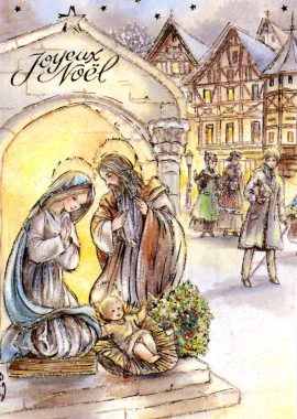 CARNET JOYEUX NOËL ft 10.5 x 15 cm