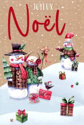 CARNET JOYEUX NOËL