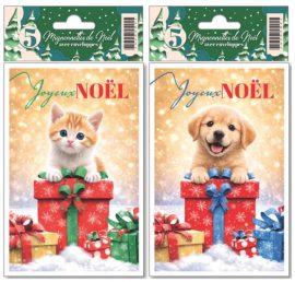 MIGNONNETTE JOYEUX NOËL x 5