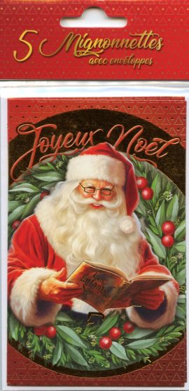 MIGNONNETTE JOYEUX NOËL x 5
