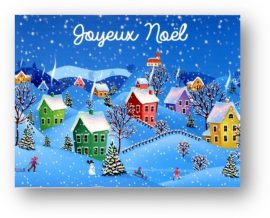 CARNET JOYEUX NOËL 10×15