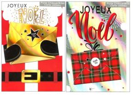CARNET JOYEUX NOËL PORTE-BILLET