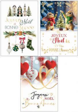 CARNET JOYEUX NOEL ET BONNE ANNEE