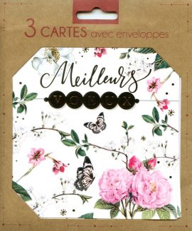 MIGNONNETTES FIN D’ANNEE x 3 + ENVELOPPES