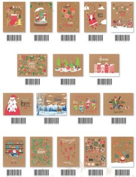 CONCEPT PAIN D’EPICES 48 Carnets doubles x 5 à la réf, soit 240 carnets dont 48 carnets offerts en compensation du présentoir