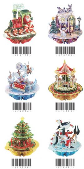 ASSORTIMENT COLLECTION PIROUETTES 3D 360° FIN D’ANNEE